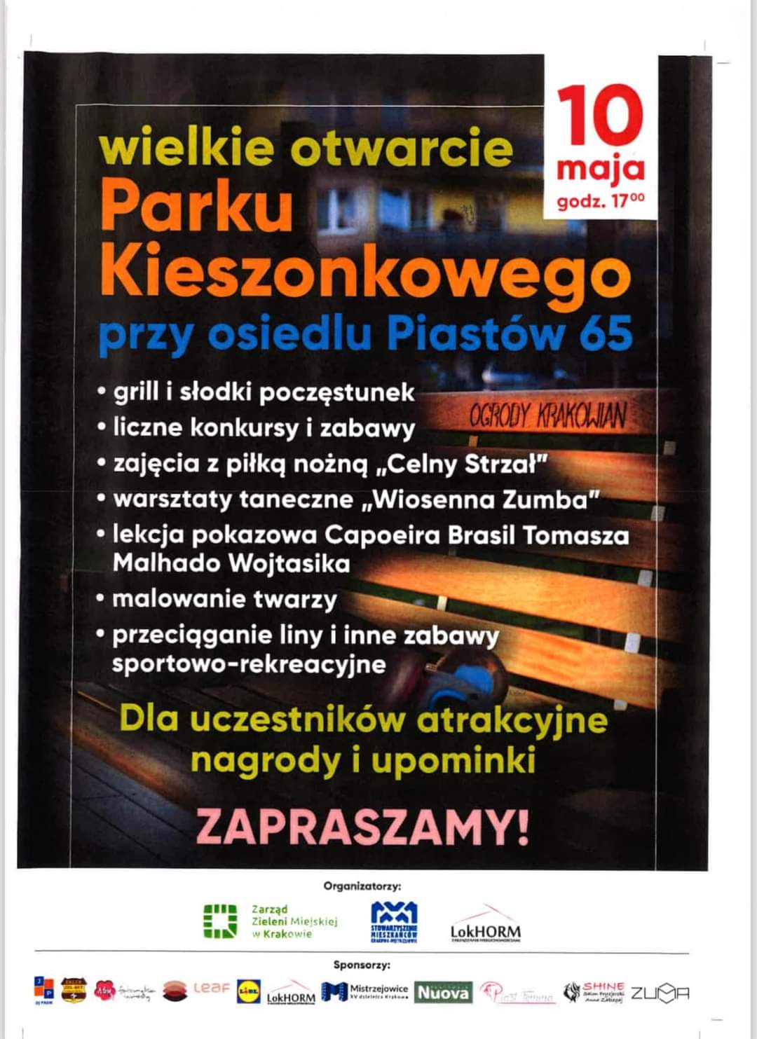 Wielkie Otwarcie Parku Kieszonkowego!